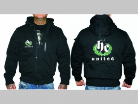 Hardcore - HC United , Hrubá zimná bunda Blizzard farba: čierna Materiál: 100% bavlna